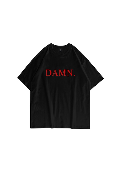Tarzsokak Unisex Damn Kendrick Lamar Siyah Tshirt Siyah