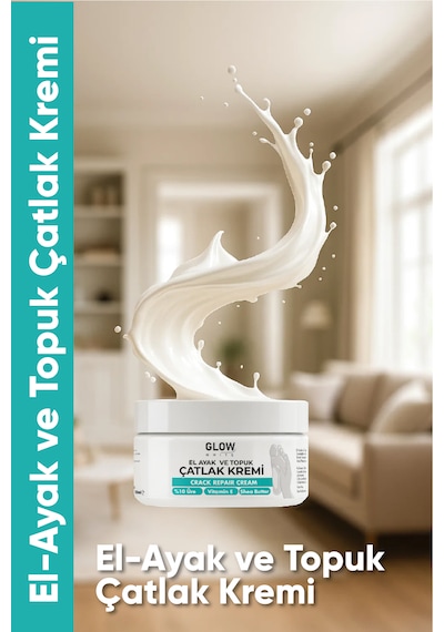 Glow Whıte %10 Üreli El, Ayak Ve Topuk Kremi Yoğun Nem Ve Onarıcı Bakım 100 Ml
