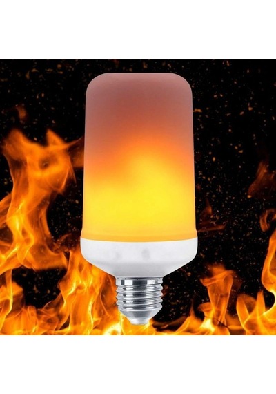 Prize Tak Çalıştır 3 Işık Modlu, Alev Efektli, 5 Watt, E27 Duy Led Ampul, Led Ampul Ve Fişli Duy