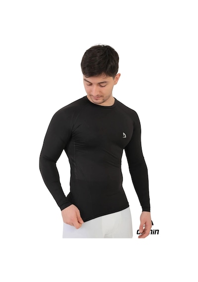 Hnc Sport Erkek Uzun Kol Compression Fitness Gym Body Tshirt Si Yah