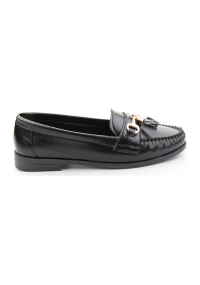 Siyah Kadın Loafer Ayakkabı K01140006242