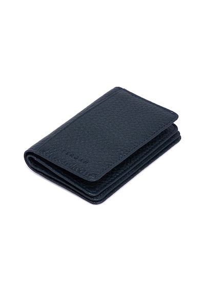 Tergan Lacivert Deri Unisex Kredi Kartlık 01601A38
