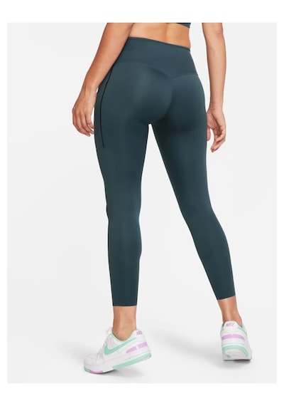 Go Firm-support Mid-rise 7/8 Running Kadın Tayt Ndd Sport Mavi