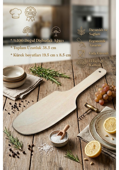Doğal Diş Budak Ağacı Ahşap Tahta Kaşık Spatula Seti Ağaç Kaşık 4 Lü Set Dşb-103 Ahşap