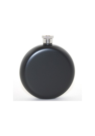 1 Adet Paslanmaz Çelik Yuvarlak Matara 5 Oz Tekli Matara, Stainless Steel Flask, Yuvarlak Model Sarı