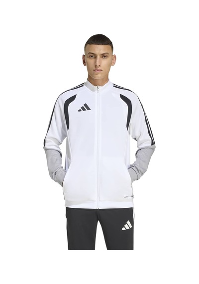 Whıte/black Adidas Erkek Futbol Eşofman Üstü Tiro26c Tr Jkt Ka7682 Beyaz