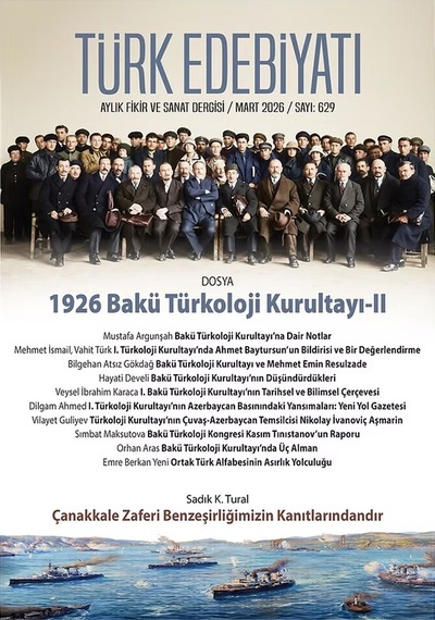 Türk Edebiyatı Dergi 629.sayı Mart 2026
