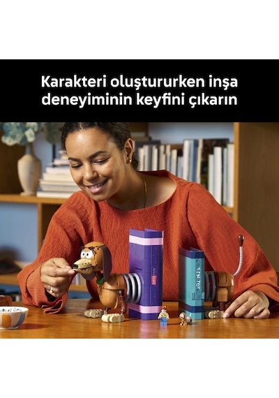 LEGO® Disney ve Pixar Oyuncak Hikayesi Köpek Slinky Kitap Desteği 43301 - Yetişkinler için Sevimli bir Dachshund Köpek Modeli Yapım Seti (1311 Parça) LEGO® Disney ve Pixar Oyuncak Hikayesi Köpek Slinky Kitap Desteği 43301 - Yetişkinler için Sevimli bir Dachshund Köpek Modeli Yapım Seti (1311 Parça)