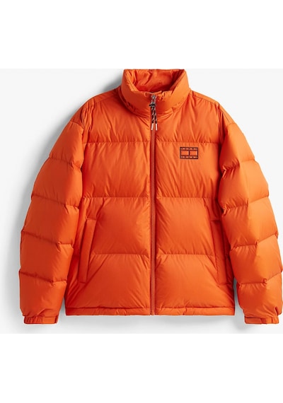 Tommy Hilfiger Tjm Alaska Kuş Tüyü Şişme Erkek Turuncu Ceket Dm0dm22036szz Turuncu
