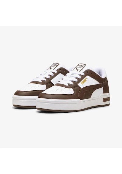 Puma Ca Pro Classic Unisex Kahverengi Spor Ayakkabı Düz 380190 Beyaz