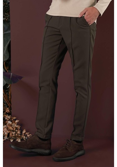 Efor P 1130 Slim Fit Haki Spor Pantolon Haki