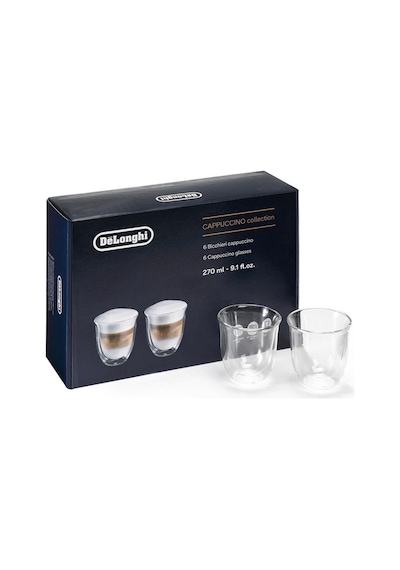 Dlsc301 - 6'lı Cıft Cıd.cappuccıno Bard. Şeffaf
