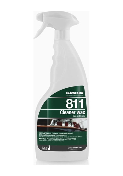 Clin Azur 811 - 750ml Temizleyici Ve Parlatıcı Sprey - Nazik Temizlik, Kusursuz Parlaklık Ve Ferah Bir Koku