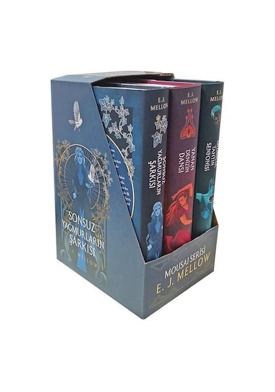 Mousai Serisi Seti - 3 Kitap Takım - Kutulu - E. J. Mellow - Martı Yayınları
