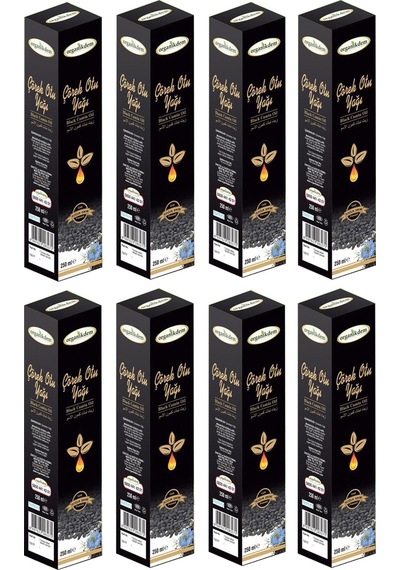 Organikdem Çörek Otu Yağı 8 x 250 ML