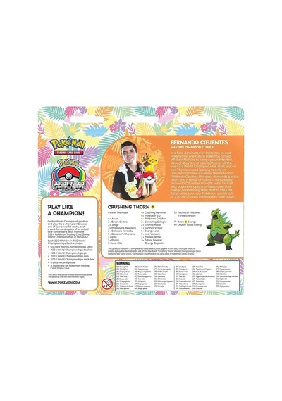 Pokemon Tcg World Championship Decks 2024