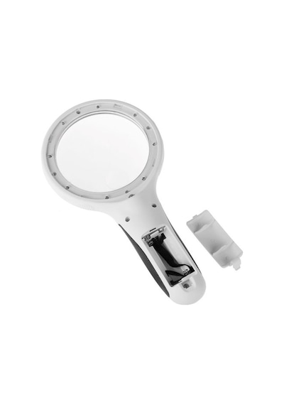 8 Ledli 2.5x90mm - 8x22mm El Büyüteç Takı Okuma Para Kontrol Için