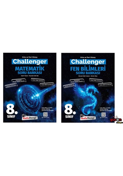 Kafa Dengi Yayınları 8.sınıf Challanger Matematik Fen Soru B.