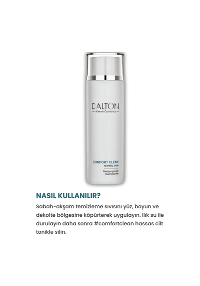 Normal Ciltler Için Nemlendirici, Canlandırıcı Ve Yaşlanma Karşıtı Comfort Clean Temizleme Sütü - 56839472