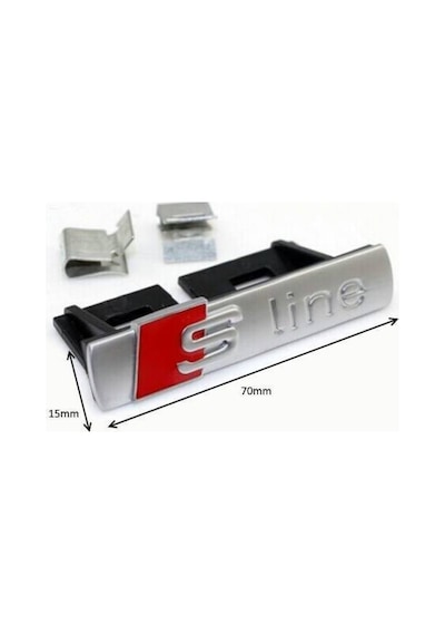 Sline S-Line Ön Izgara Panjur Amblem Logo Arma S Line Sline Audi (254817494)