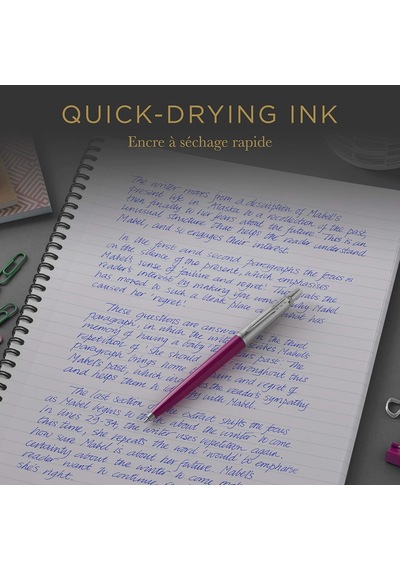 Parker 1950346 Jel Tükenmez Kalem Yedeği, Orta Kalınlıkta Uç, Mav Çok Renkli