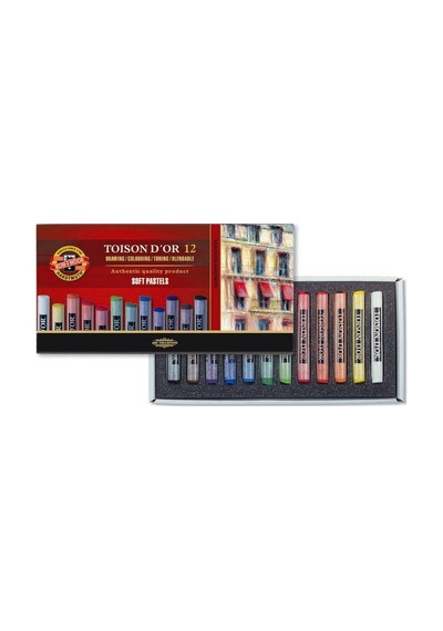 Koh-ı Noor Set Of Artist´s Dry Chalks (12 Li Set) 8512
