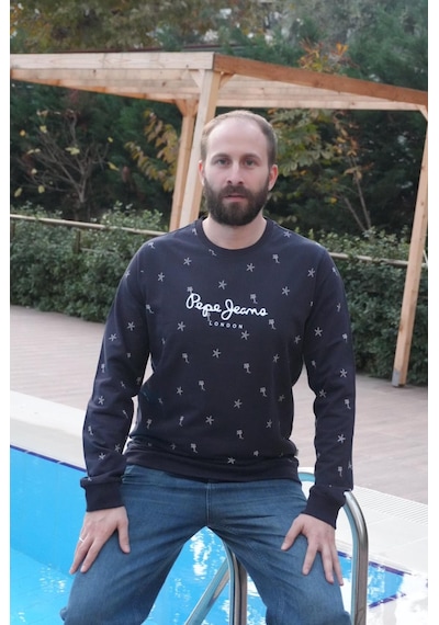 Retroworld Erkek Sweat Lacivert