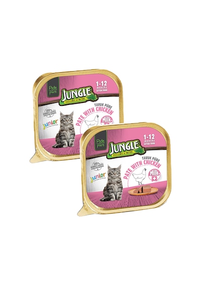 100 Gr Püre Kedi Maması Yavru Sütlü & Tavuklu - 2'li