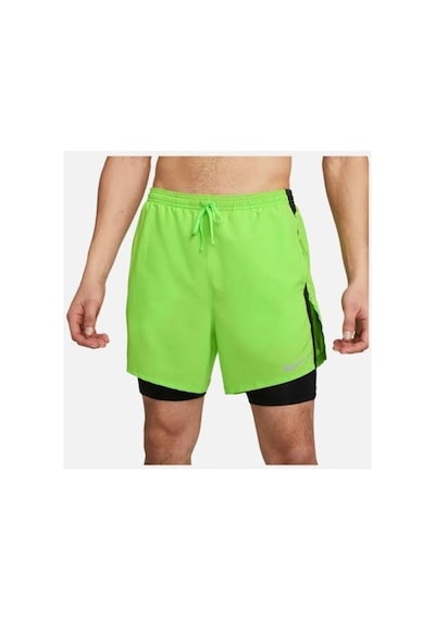 Nike Dri-fit Run Division Hybrid Stride 8'' 2-ın-1 Running Erkek Şort Dx0841-313 Aslan Sport Yeşil