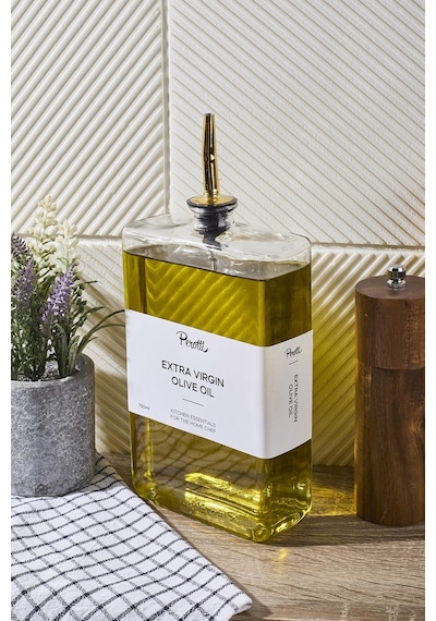 Molivet Gold Kapak 750ml Cam Yağdanlık-sosluk-sirkelik