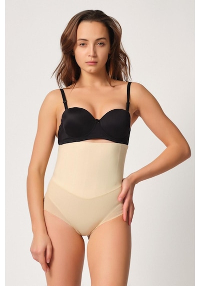 Ten Mı Emay 2945 Tül Karyokalı Slip Lazer Korse Ten