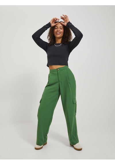 Kadin Uzun Kollu Crop Tisört - Feline - 12249435 Black