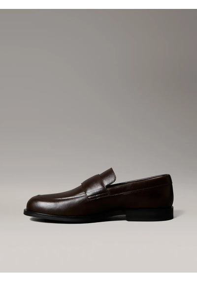 Calvin Klein Ess Rubber Band Loafers Kahverengi Erkek Loafer Ayakkabı