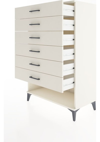 Hyperion Dolap 6 Çekmeceli 88x44x134 Aytaşı-aytaşı Aytaşı