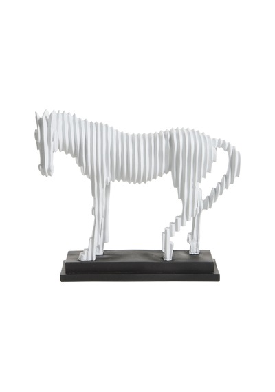 Mudo Home Whıte Horse Biblo 16x35x32 Cm