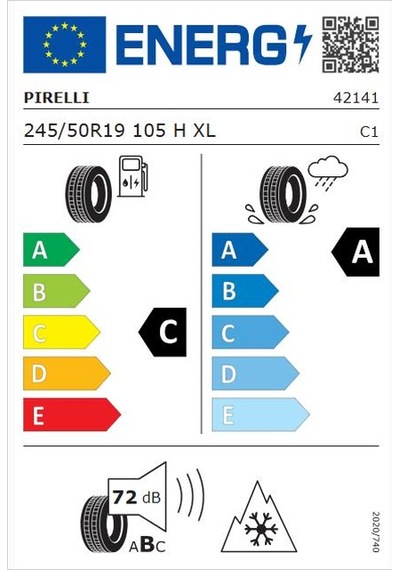 Pirelli 245/50 R19 105H XlLP Zero Winter R0 Elect Kış Lastiği 2025