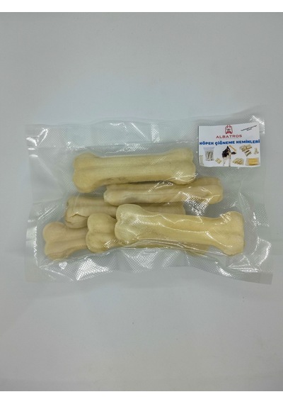 Albatros Üst Kalite Köpek Çiğneme Kemirme Kemiği 12 CM 22'li 1 KG