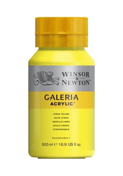 Wınsor Newton Galeria Lemon Yellow Hue 500 ml Akrilik Boya 346 P-103110