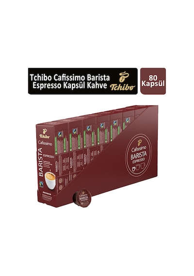 Tchibo Cafissimo Barista Espresso Kapsül Kahve 8 x 10'lu