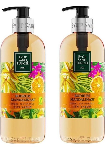 Eyüp Sabri Tuncer Bodrum Mandalinası Sıvı Sabun 500 ML x 2