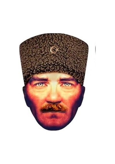 Atatürk Maskesi Karton 10'Lu