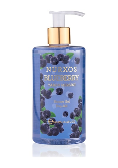 Nurxos 9227 Blueberry Yaban Mersini Unisex Duş Jeli 300 ML