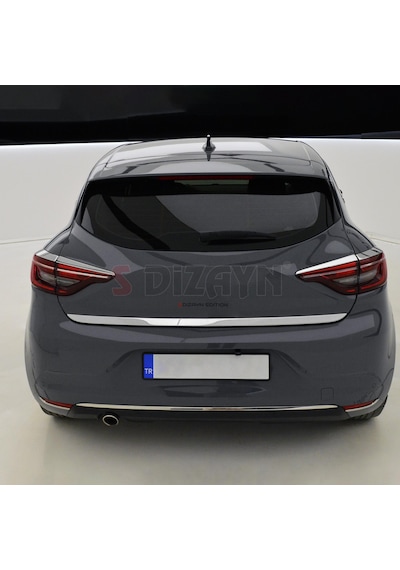 S-Dizayn Renault Clio 5 Krom Stop Üst Çıtası 4 Prç. 2019 ve Üzeri