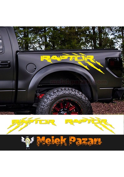 Ford Raptor Offroad Pençe Izi Sticker