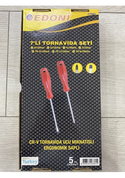 Edoni 7'Li Tornavida Seti