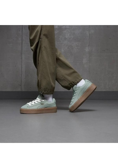 Puma Creeper Phatty Nubuck Yeşil Sneaker