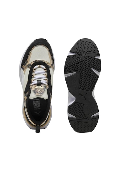 Puma Cassia Snake Chic Desenli Kadın Sneaker-5676 Çok Renkli