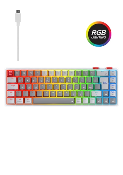 Rampage Yoru Mini Pro Bluetooth 5.0 Mekanik Q Klavye