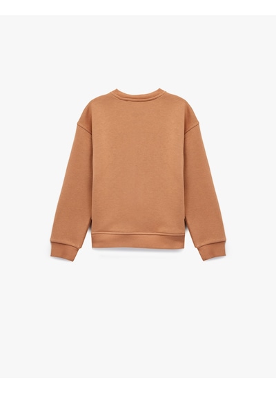 Koton Pamuklu Uzun Kollu Bisiklet Yaka Kedi Baskılı Sweatshirt Kahverengi 6wkg10566ak Kahve Koton Pamuklu Uzun Kollu Bisiklet Yaka Kedi Baskılı Sweatshirt Kahverengi 6wkg10566ak Kahve