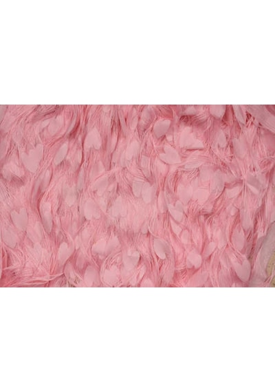 Kalpli Model Pembe Renk Ip Perde Hazır Ip Perde 300x270